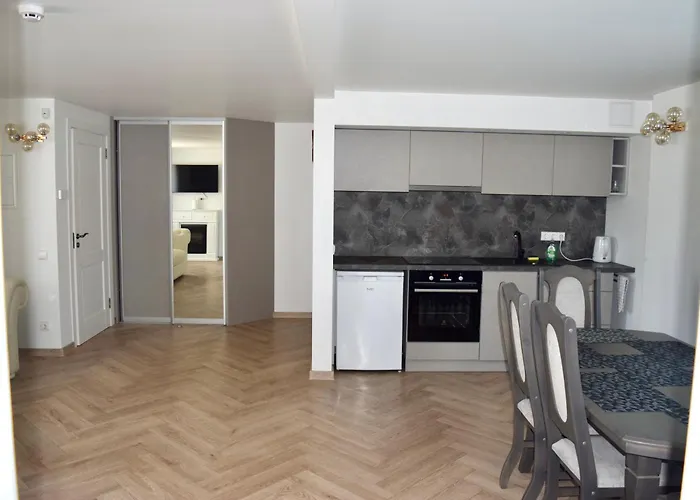 Apartament Baltijos Vejo With Patio And Grill Połąga