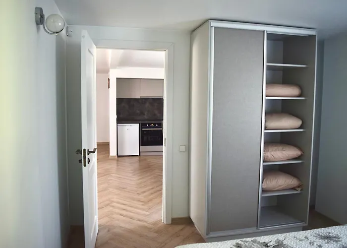 Apartament Baltijos Vejo With Patio And Grill Połąga